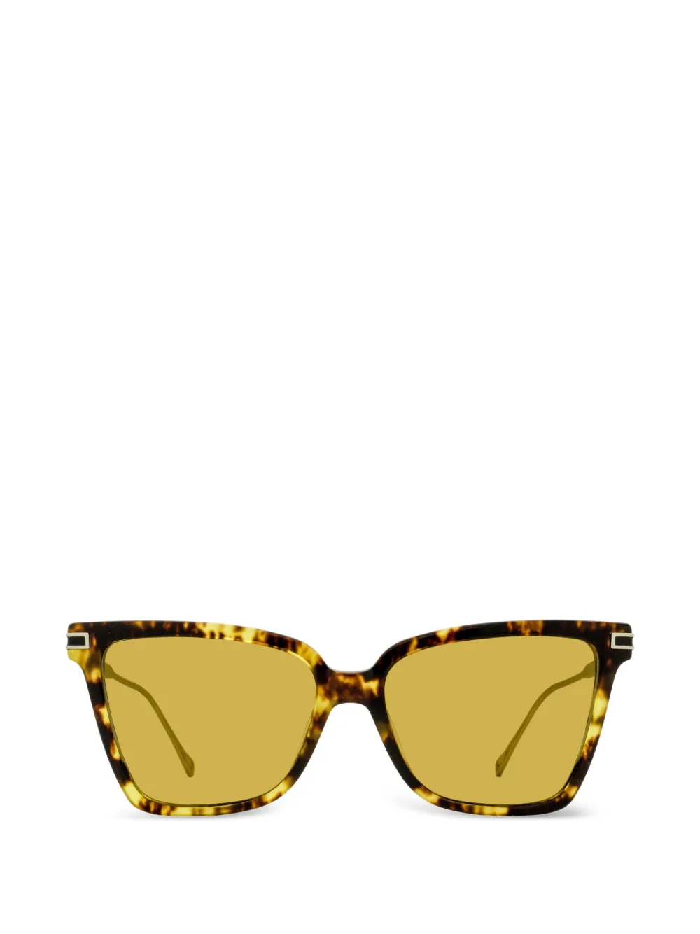 Ferragamo Eyewear butterfly-frame sunglasses - Marrone