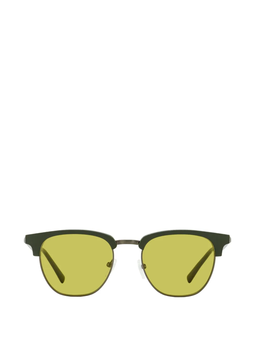 Ferragamo Eyewear square-frame sunglasses - Verde