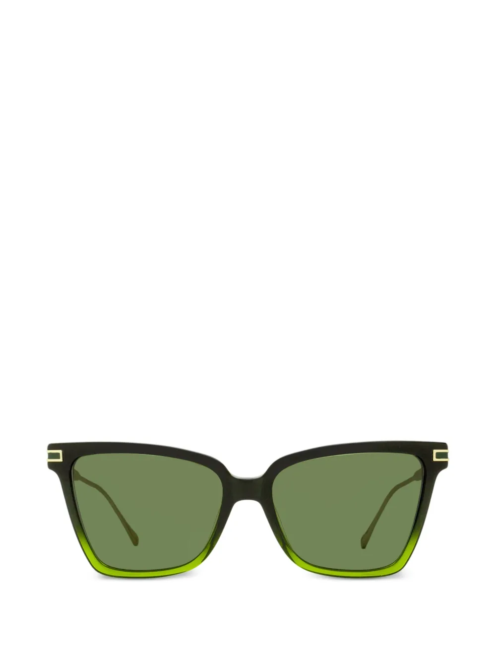 Ferragamo Eyewear butterfly-frame sunglasses - Nero