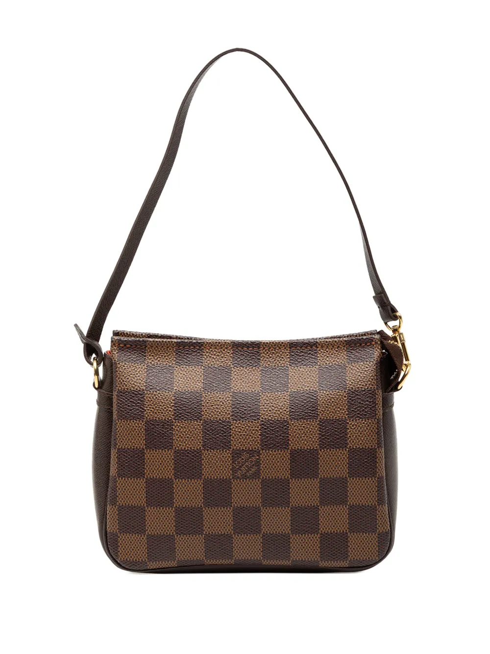 Louis Vuitton Pre-Owned 2001 Damier Ebene Trousse Pochette handbag - Marrone