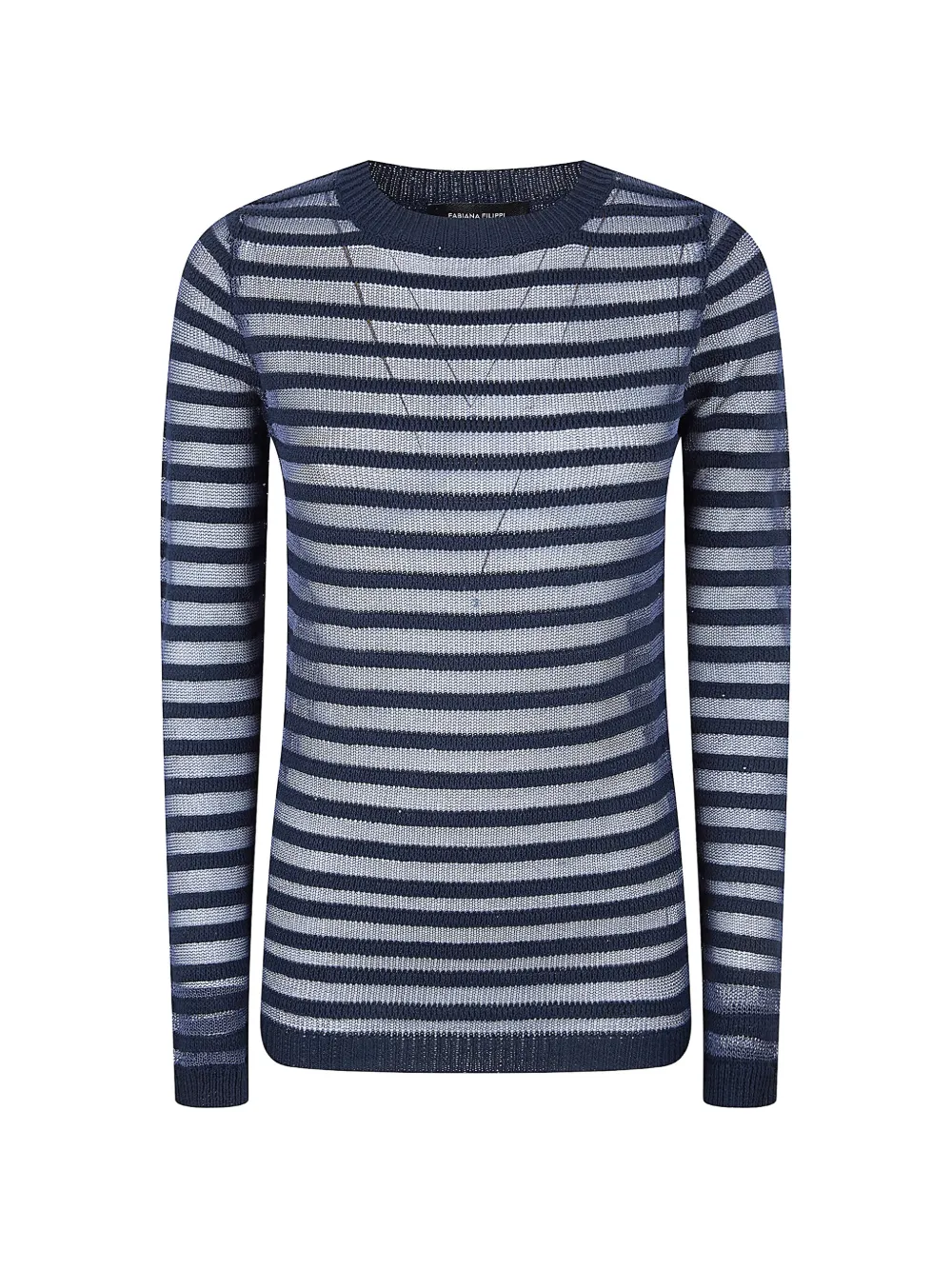 Fabiana Filippi striped sweater - Blue