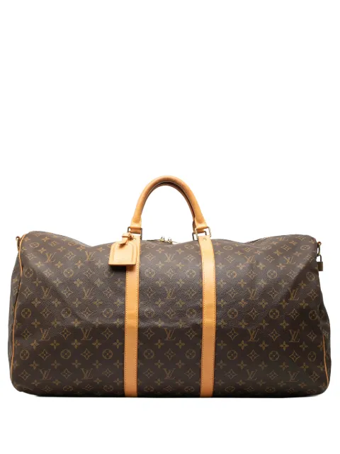 Louis Vuitton Pre-Owned 2003 Monogram Keepall Bandouliere 60 travel bag