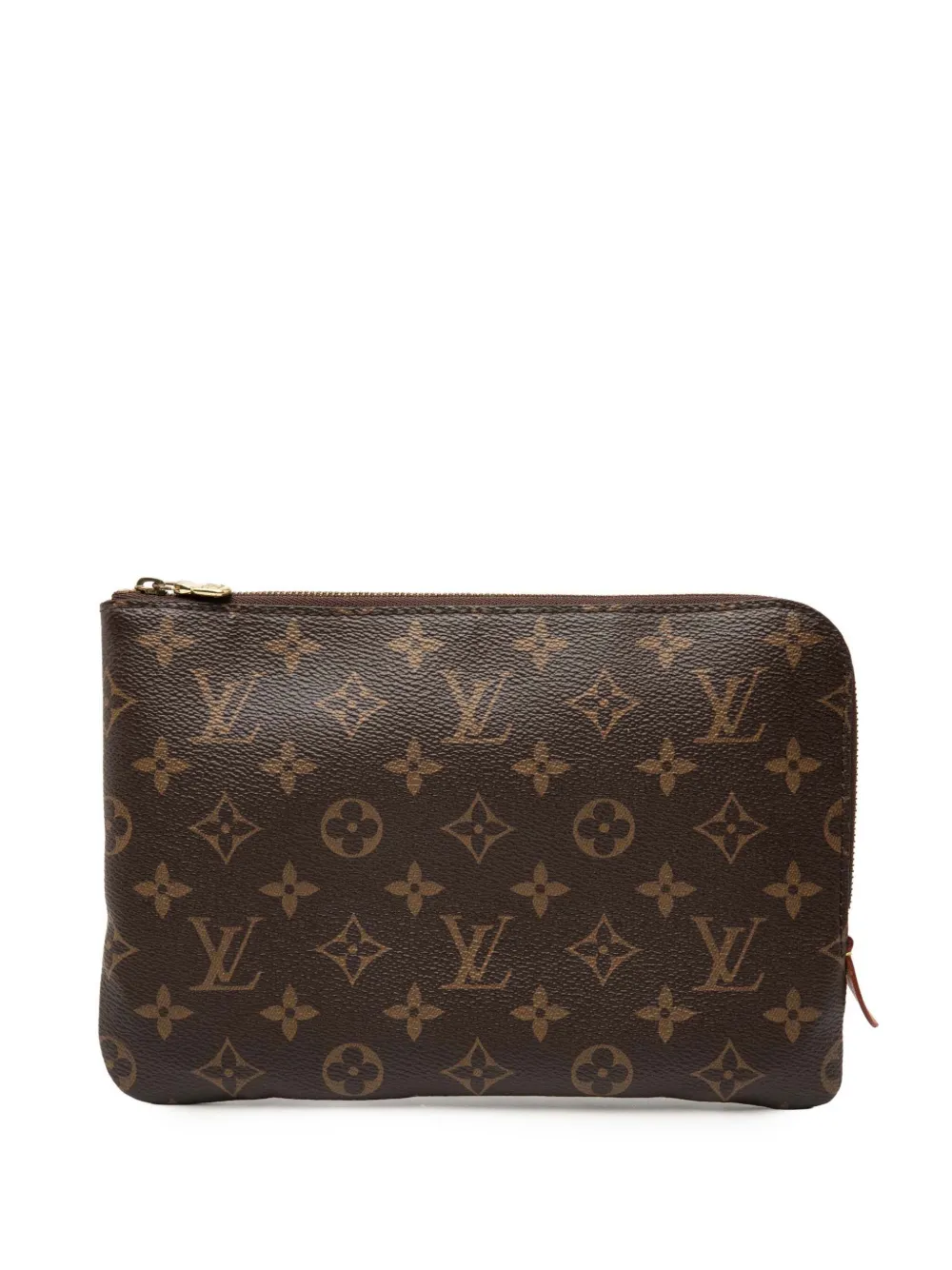 Louis Vuitton Pre-Owned 2018 Monogram Etui Voyageur PM clutch bag - Marrone