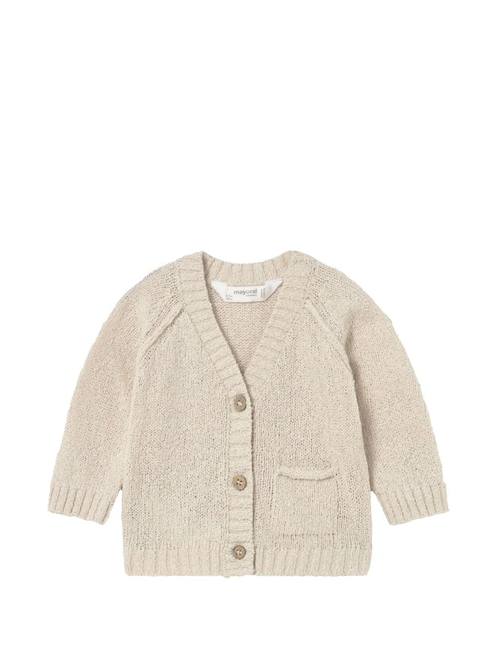 Mayoral knitted baby cardigan - Toni neutri