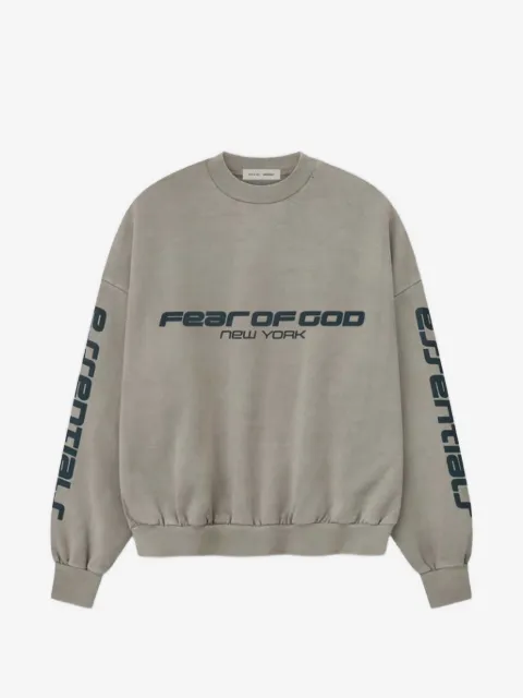 FEAR OF GOD ESSENTIALS logo-detail crew-neck sweatshirt