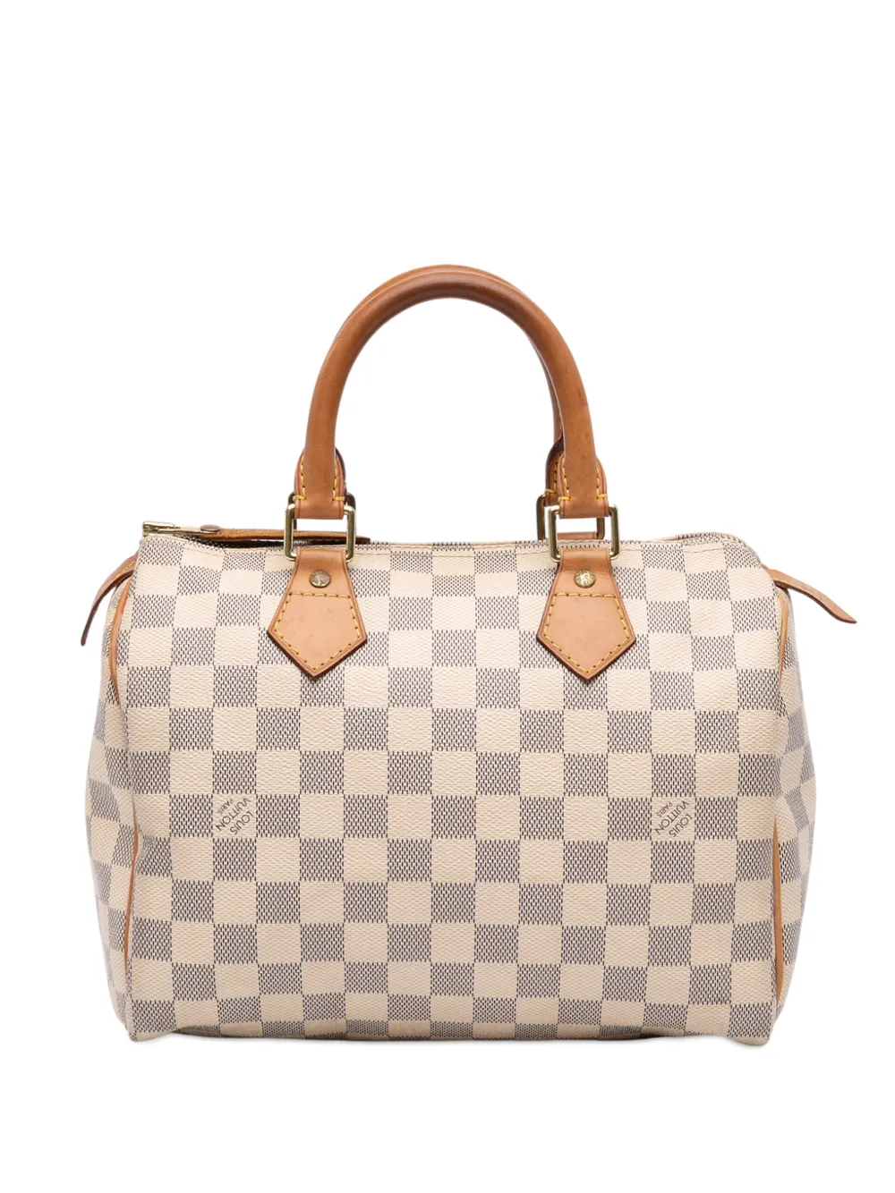 Louis Vuitton Pre-Owned 2013 Damier Azur Speedy 25 boston bag - Bianco