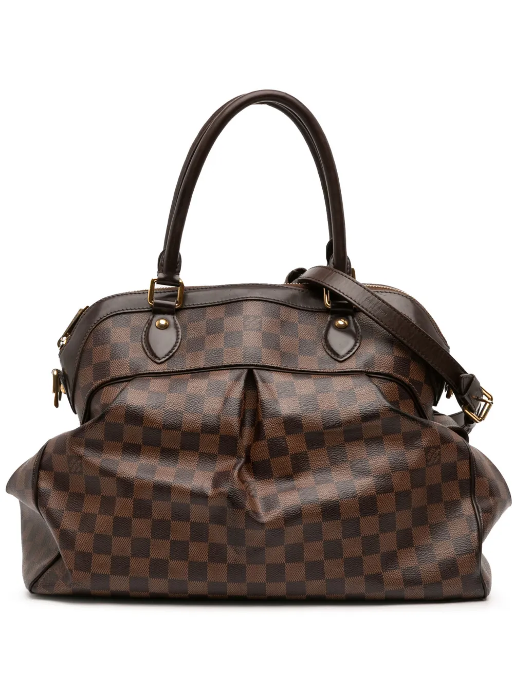 Louis Vuitton Pre-Owned 2009 Damier Ebene Trevi GM satchel - Marrone