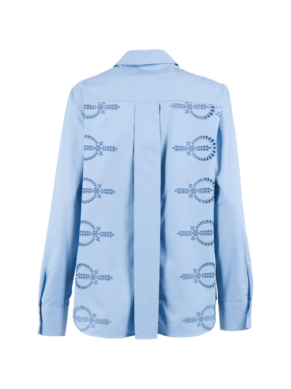 P.A.R.O.S.H. Blouse verfraaid met uitgesneden details Blauw
