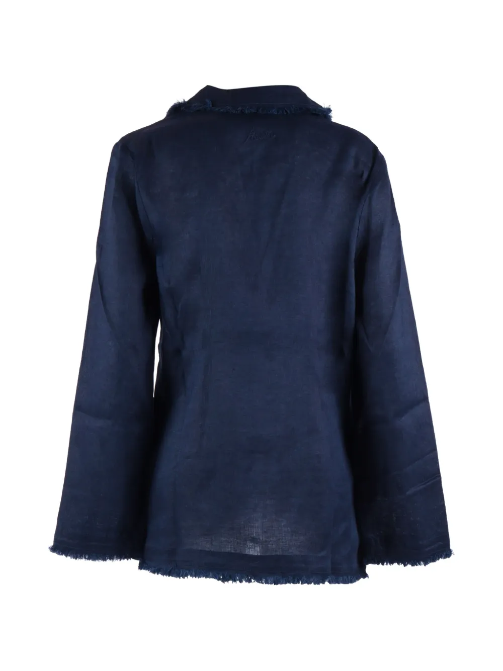  P.a.r.o.s.h. Frayed-edge Jacket - Blue 