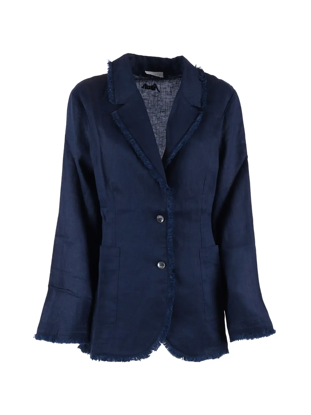 P.A.R.O.S.H. frayed-edge jacket - Blu