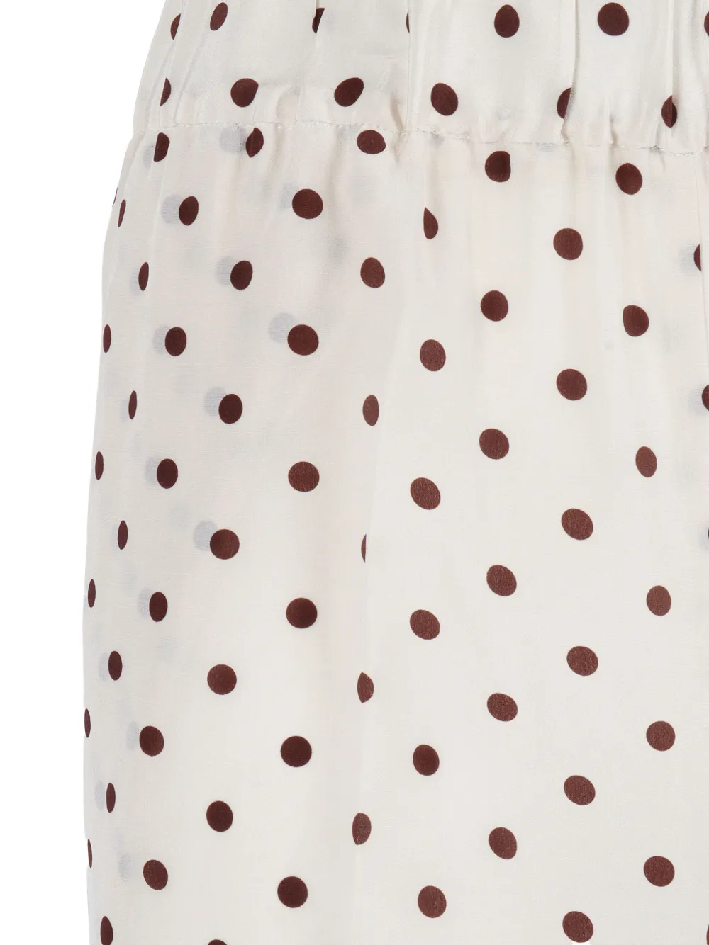  P.a.r.o.s.h. Polka Dot Trousers - Neutrals 