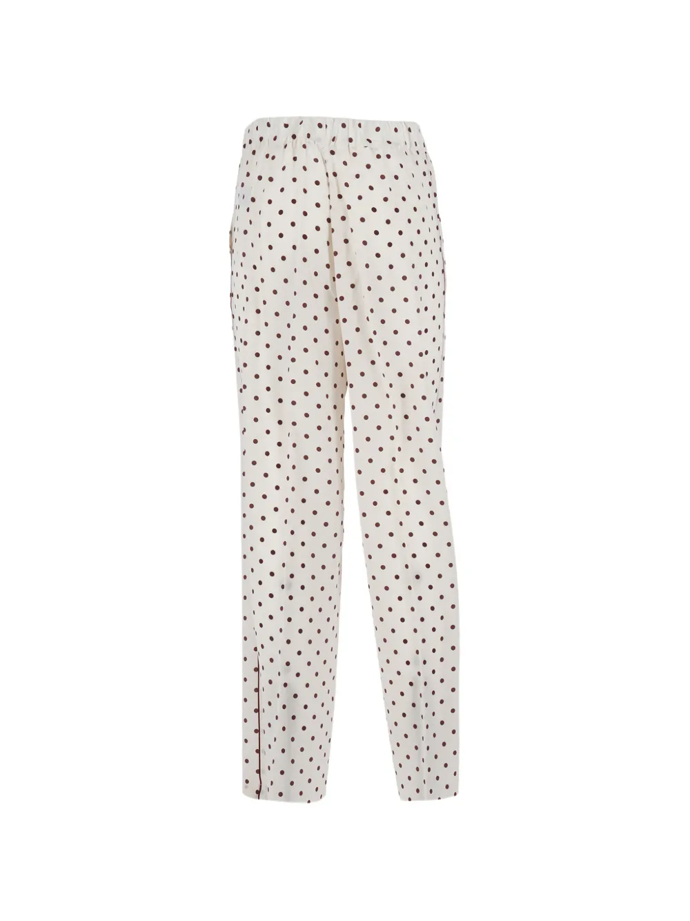  P.a.r.o.s.h. Polka Dot Trousers - Neutrals 