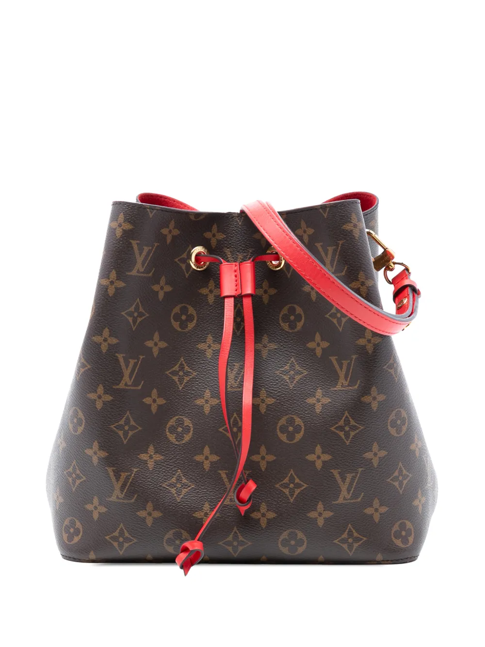Louis Vuitton Pre-Owned 2020 Monogram Neonoe MM bucket bag - Marrone