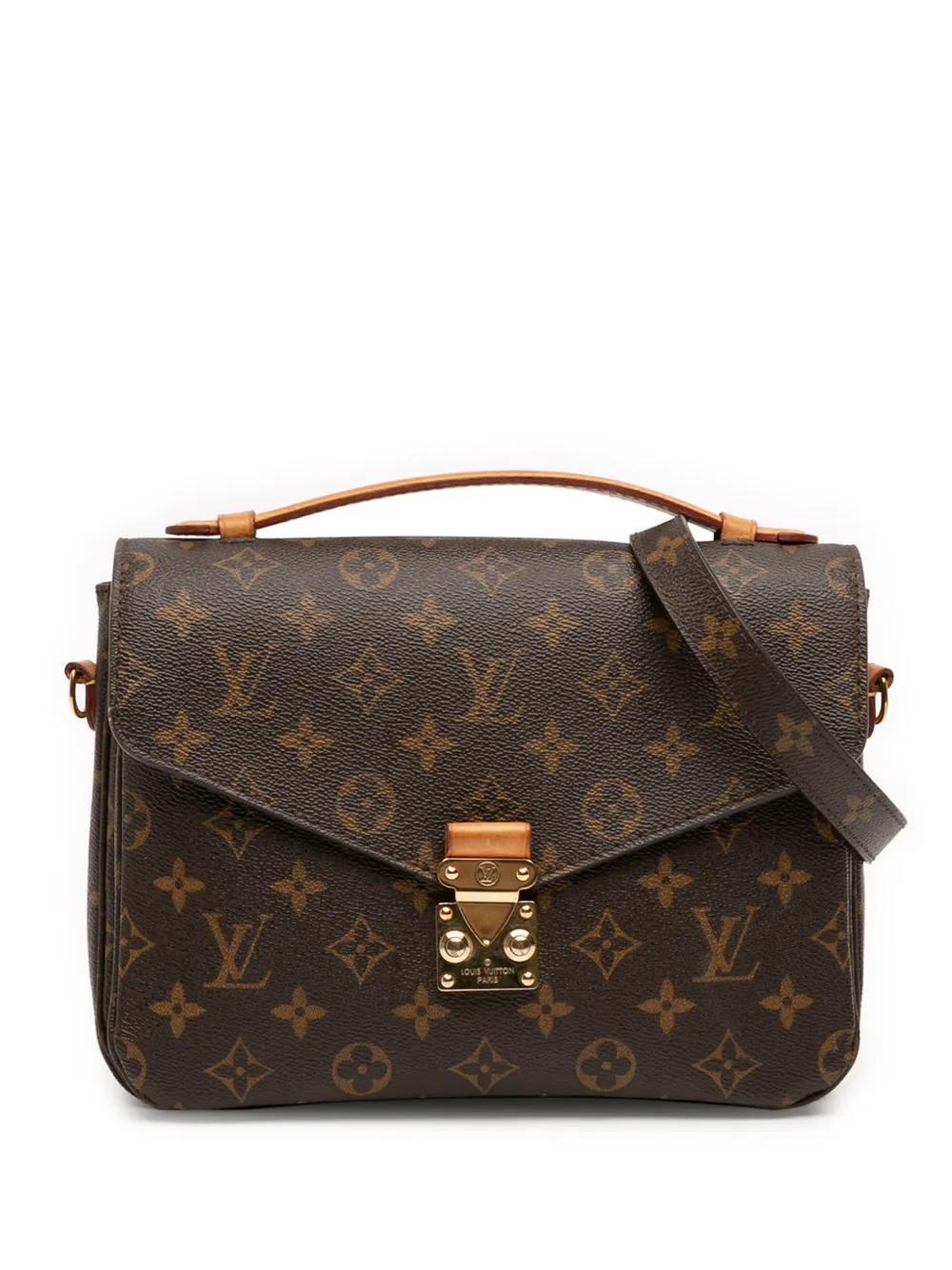 Louis Vuitton Pre-Owned 2016 Monogram Pochette Metis satchel - Marrone