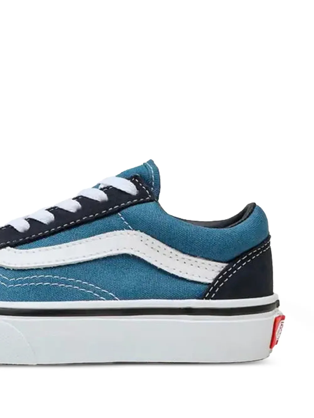  Vans Kids Old Skool Stripe Sneakers - Blue 