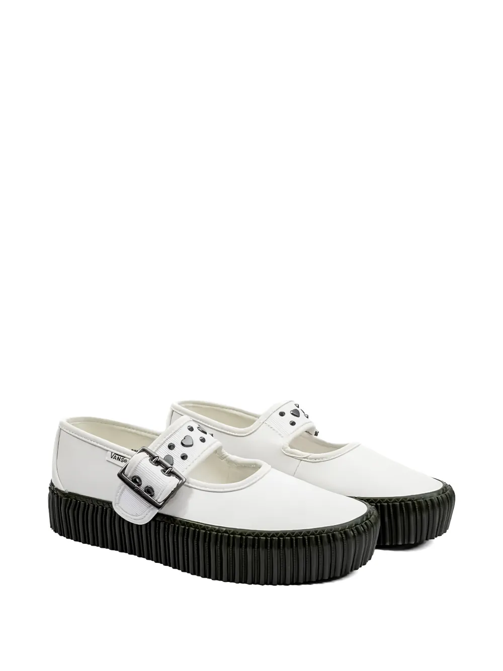 Vans Creeper Mary Jane sneakers met gesp met studs Wit