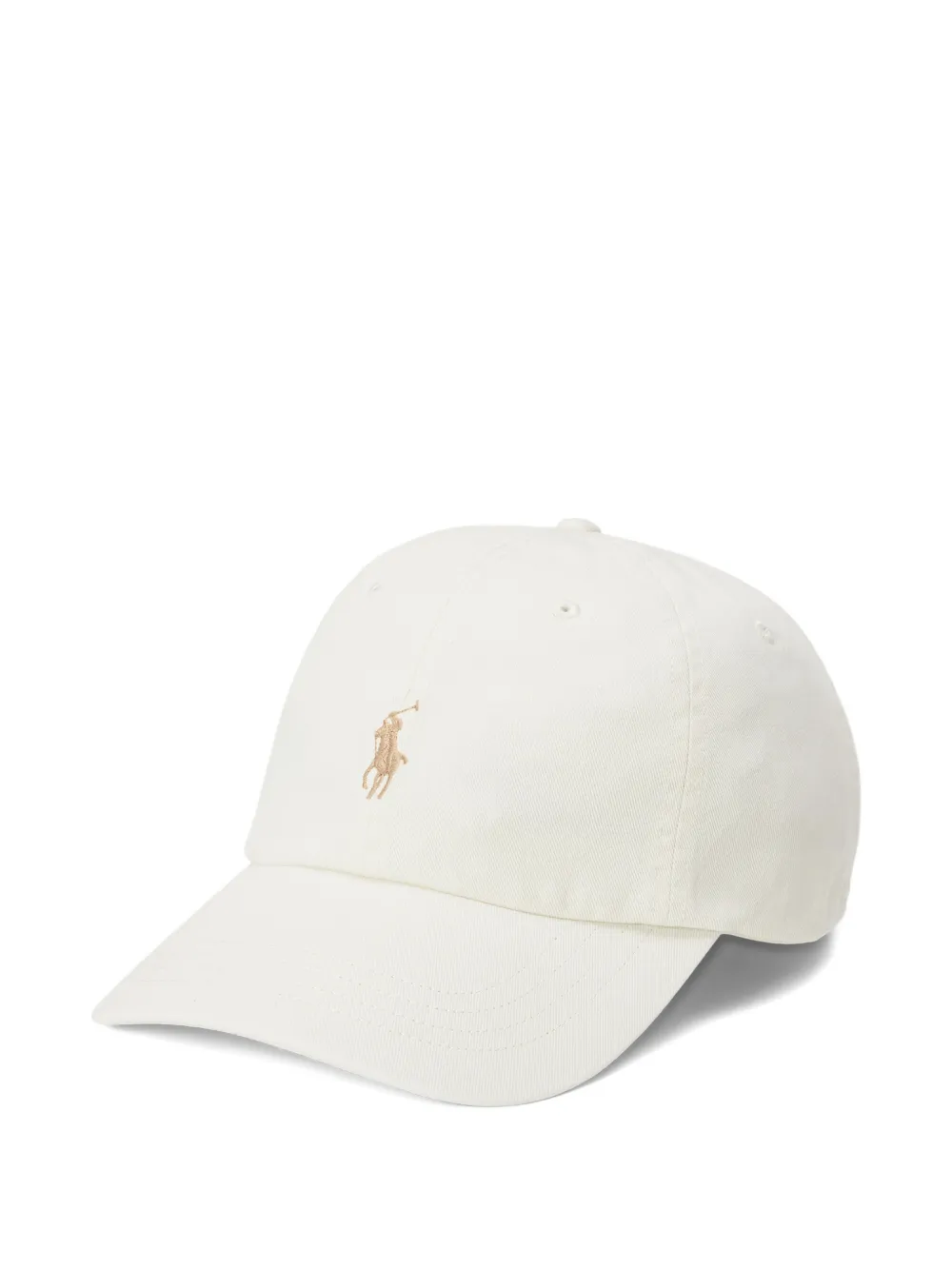 Polo Ralph Lauren logo-embroidery cap hat - Nude
