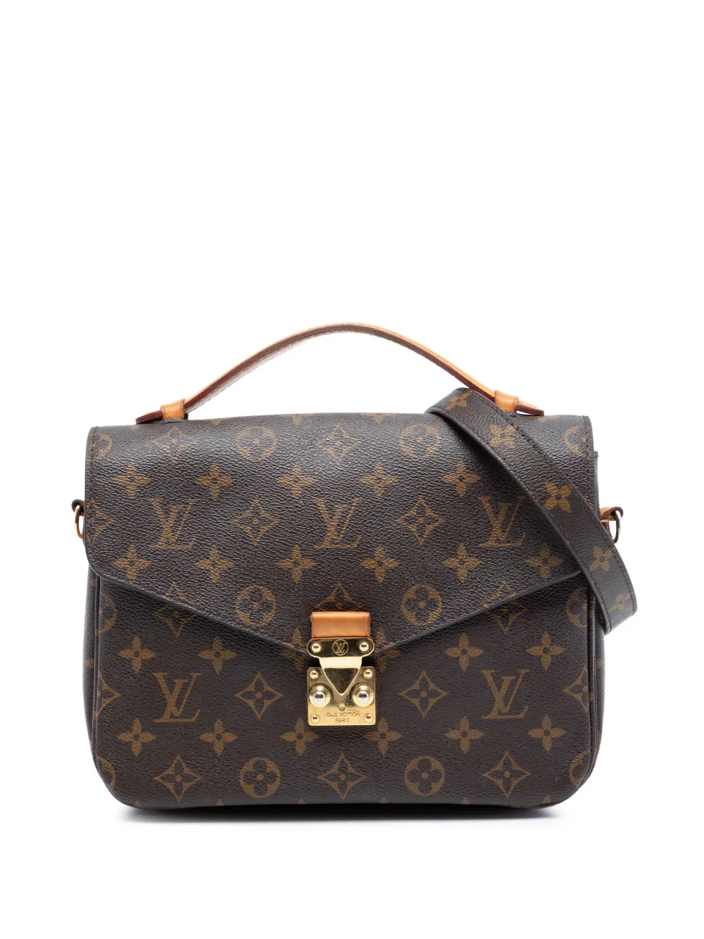 Louis Vuitton Pre-Owned 2016 Monogram Pochette Metis satchel - Marrone