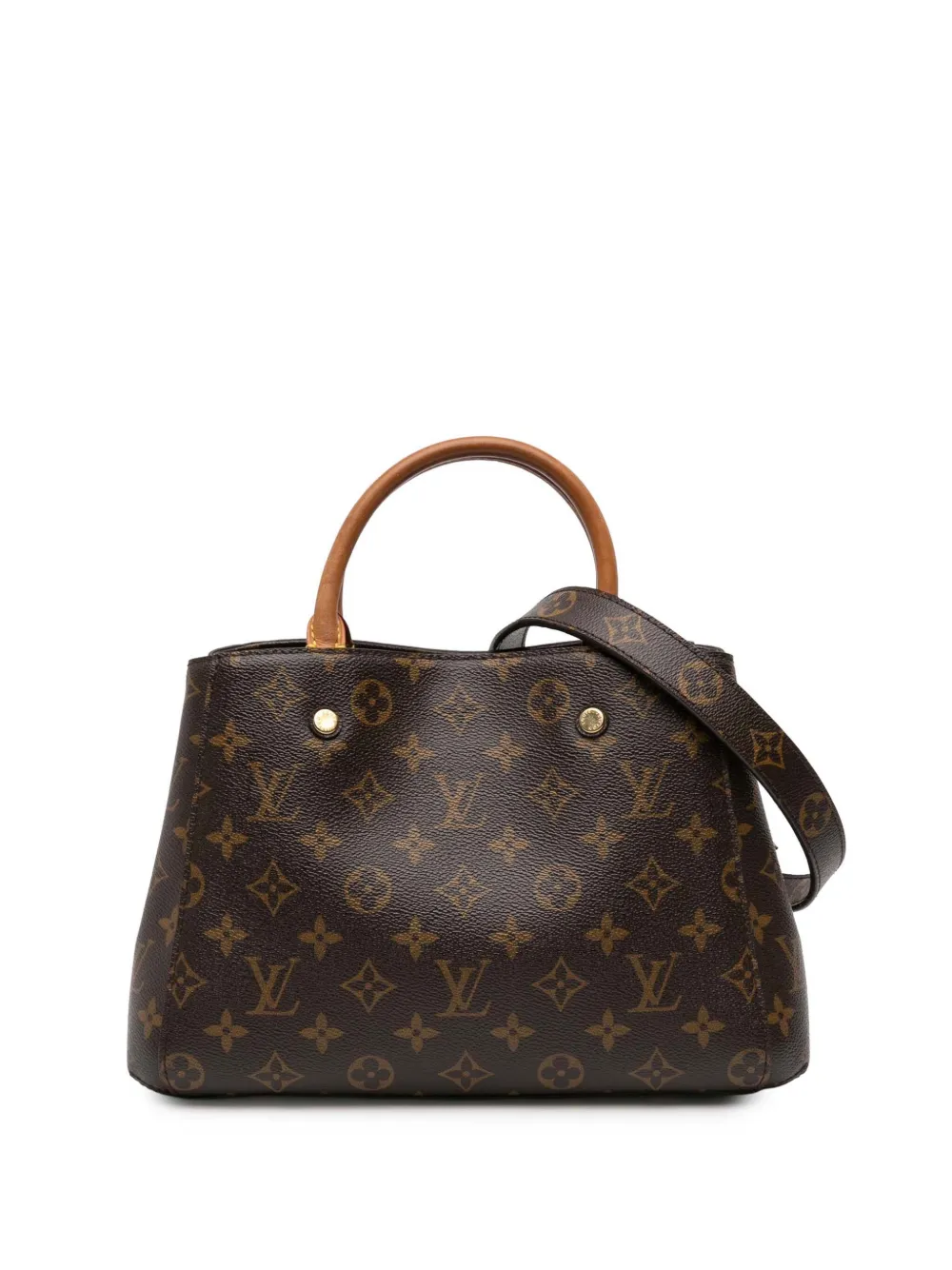 Louis Vuitton Pre-Owned 2013 Monogram Montaigne BB satchel - Marrone