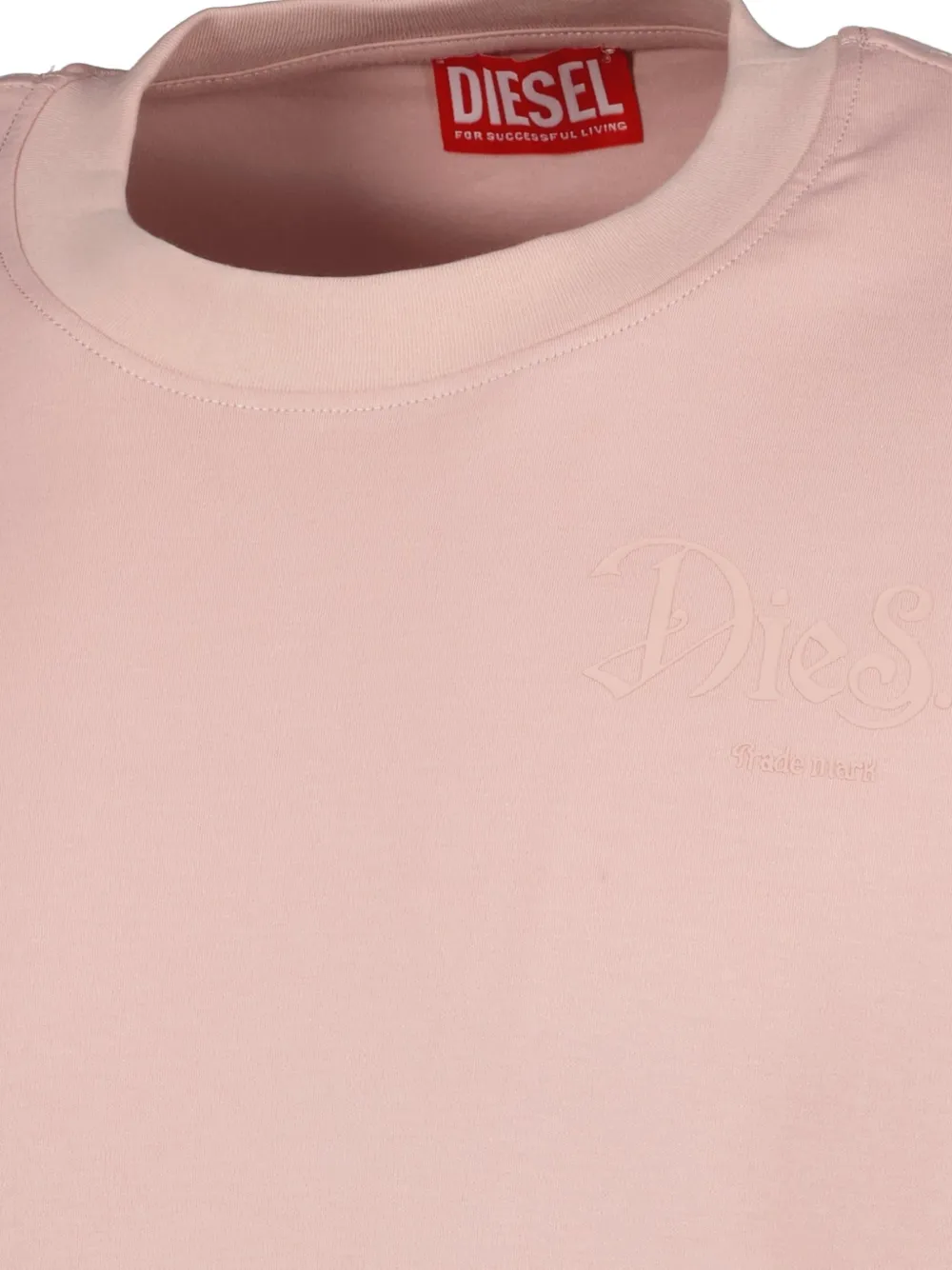 Diesel T-boggy T-shirt Roze