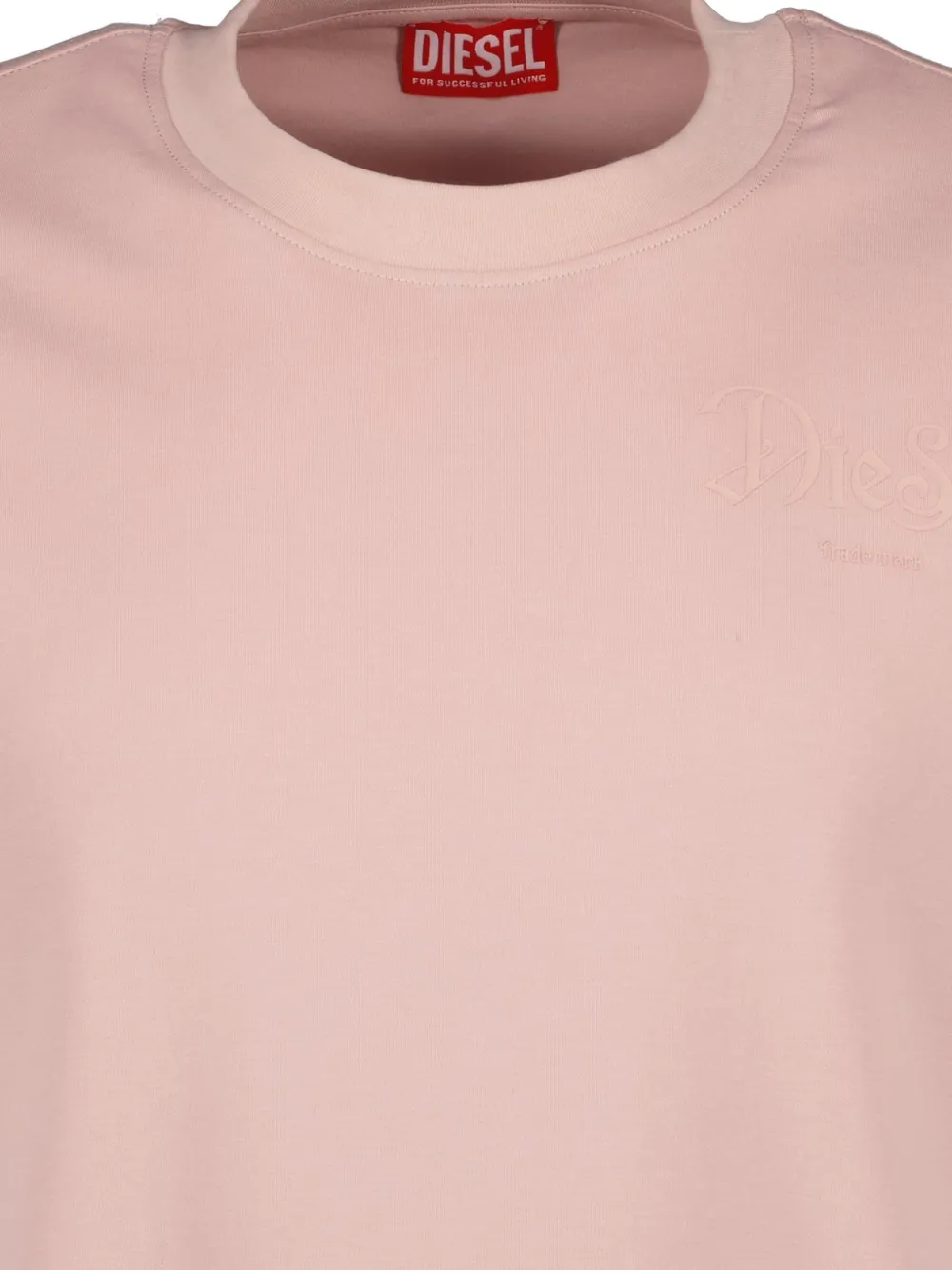 Diesel T-boggy T-shirt Roze