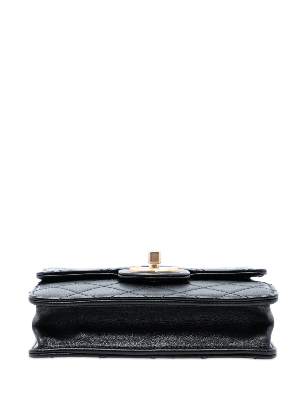 2019 Small Goatskin Chic Pearls Flap Crossbody Bag