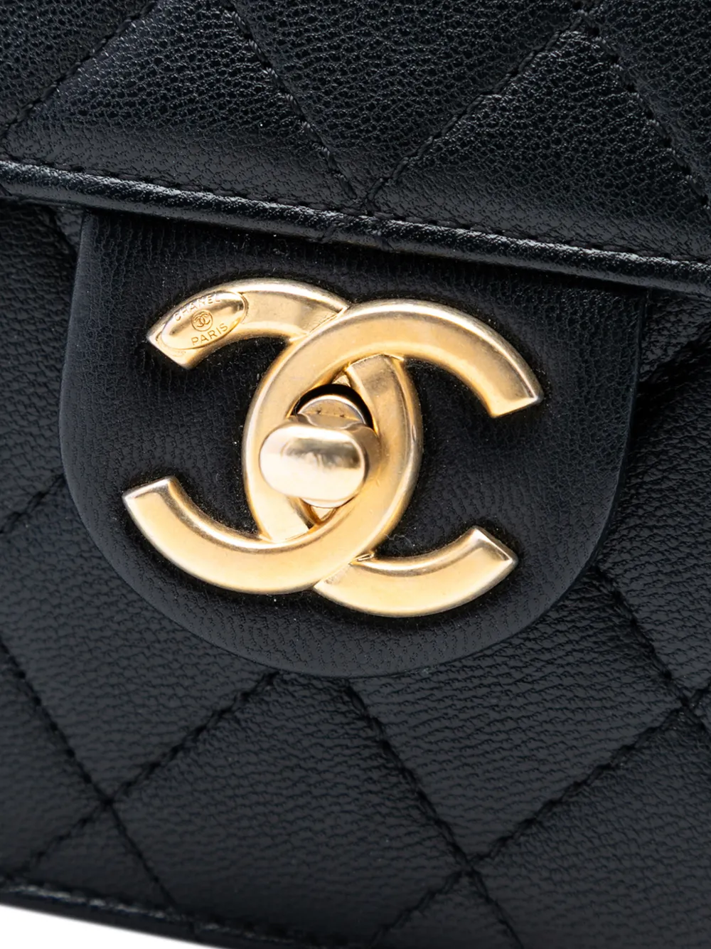 2019 Small Goatskin Chic Pearls Flap Crossbody Bag