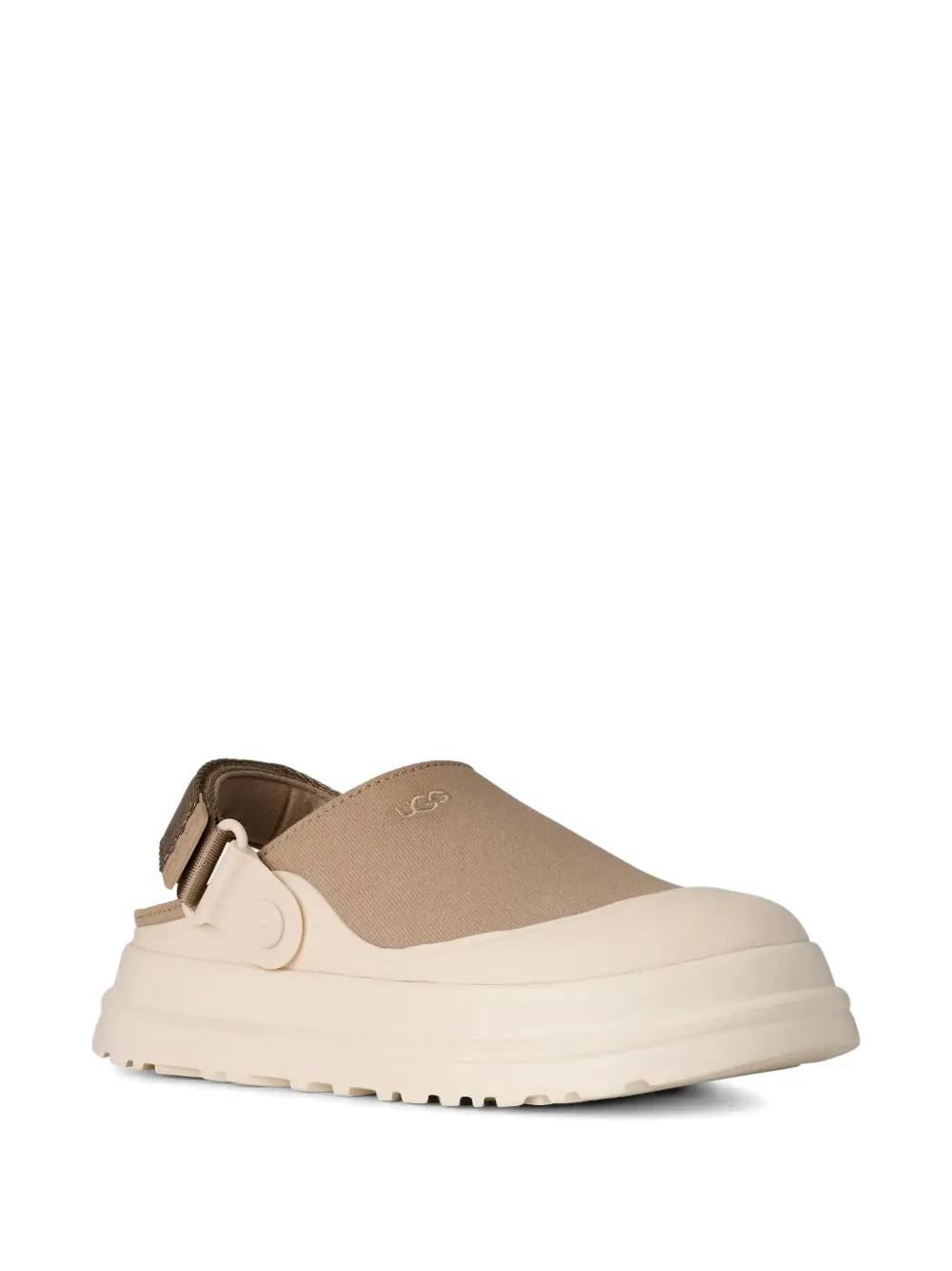 UGG GoldenGlow platte muiltjes met bandje Beige