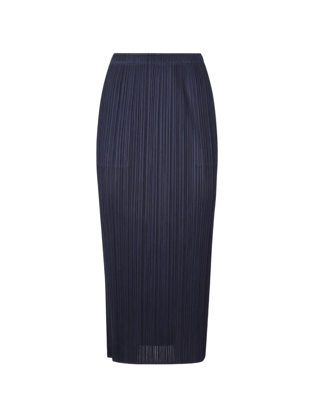 Pleats Please Issey Miyake pleated midi skirt - Blu
