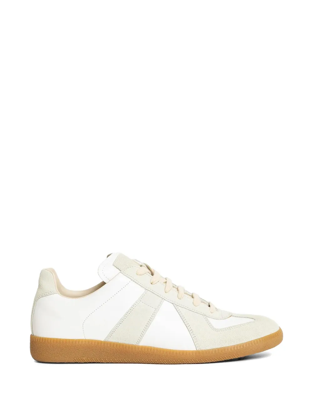 Maison Margiela replica leather sneakers - Bianco