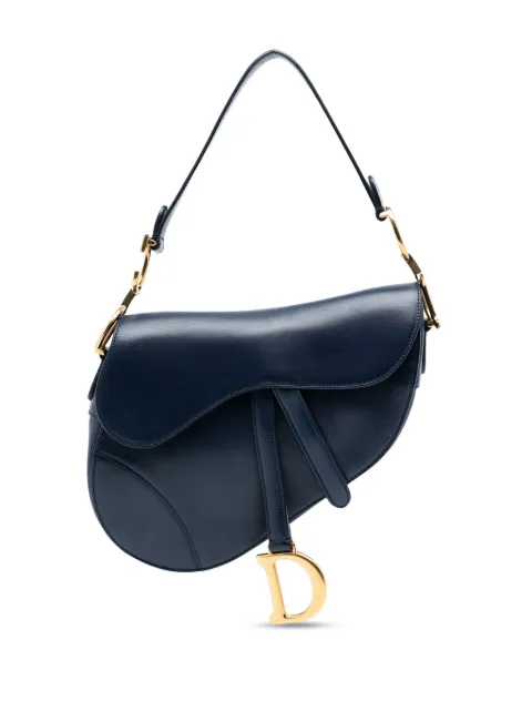 Christian Dior Pre-Owned 2018 Leather Saddle Bag shoulder bag