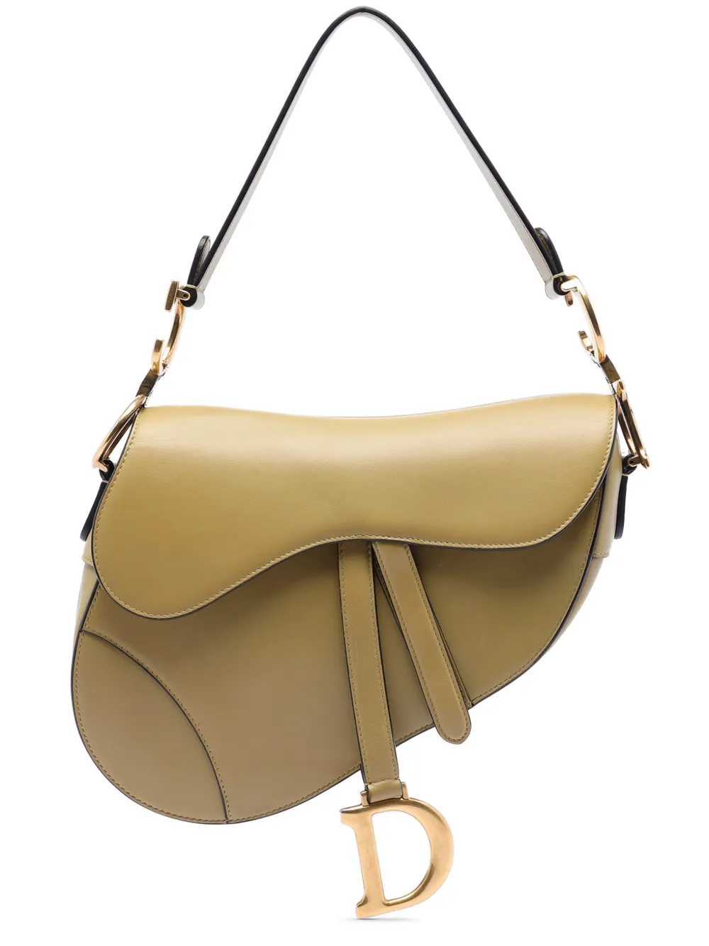 Christian Dior Pre-Owned 2019 Smooth Calfskin Saddle Bag shoulder bag - Marrone