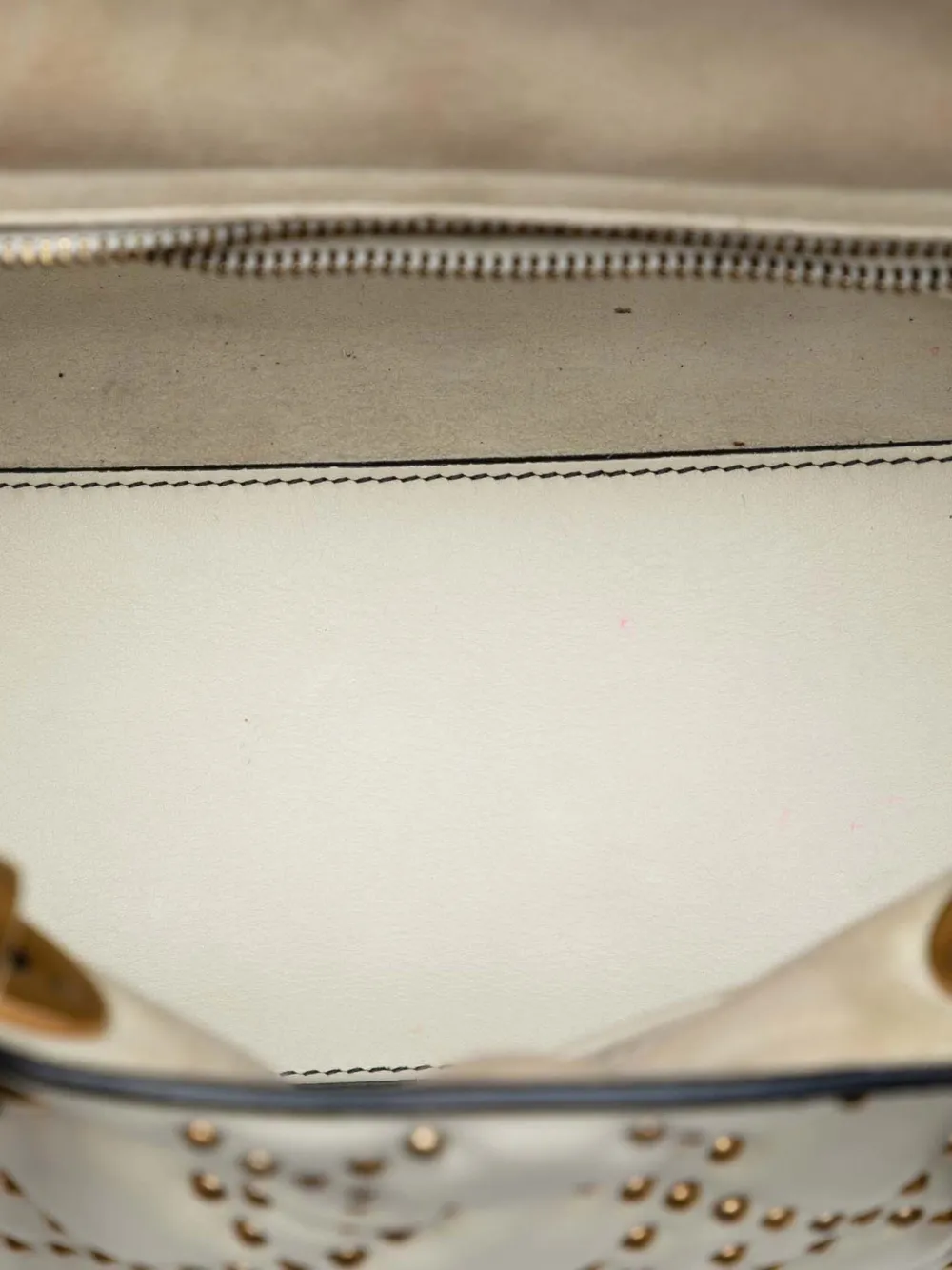 2018 Medium Lambskin Cannage Studded Supple Lady Dior Satchel