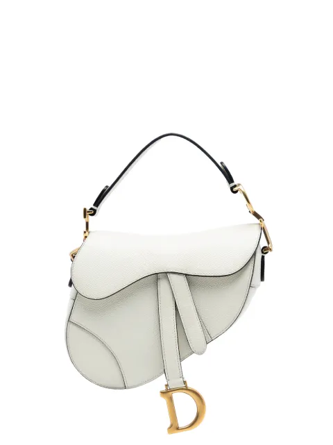 Christian Dior Pre-Owned sac à bandoulière Mini Grained Calfskin Saddle (2018)