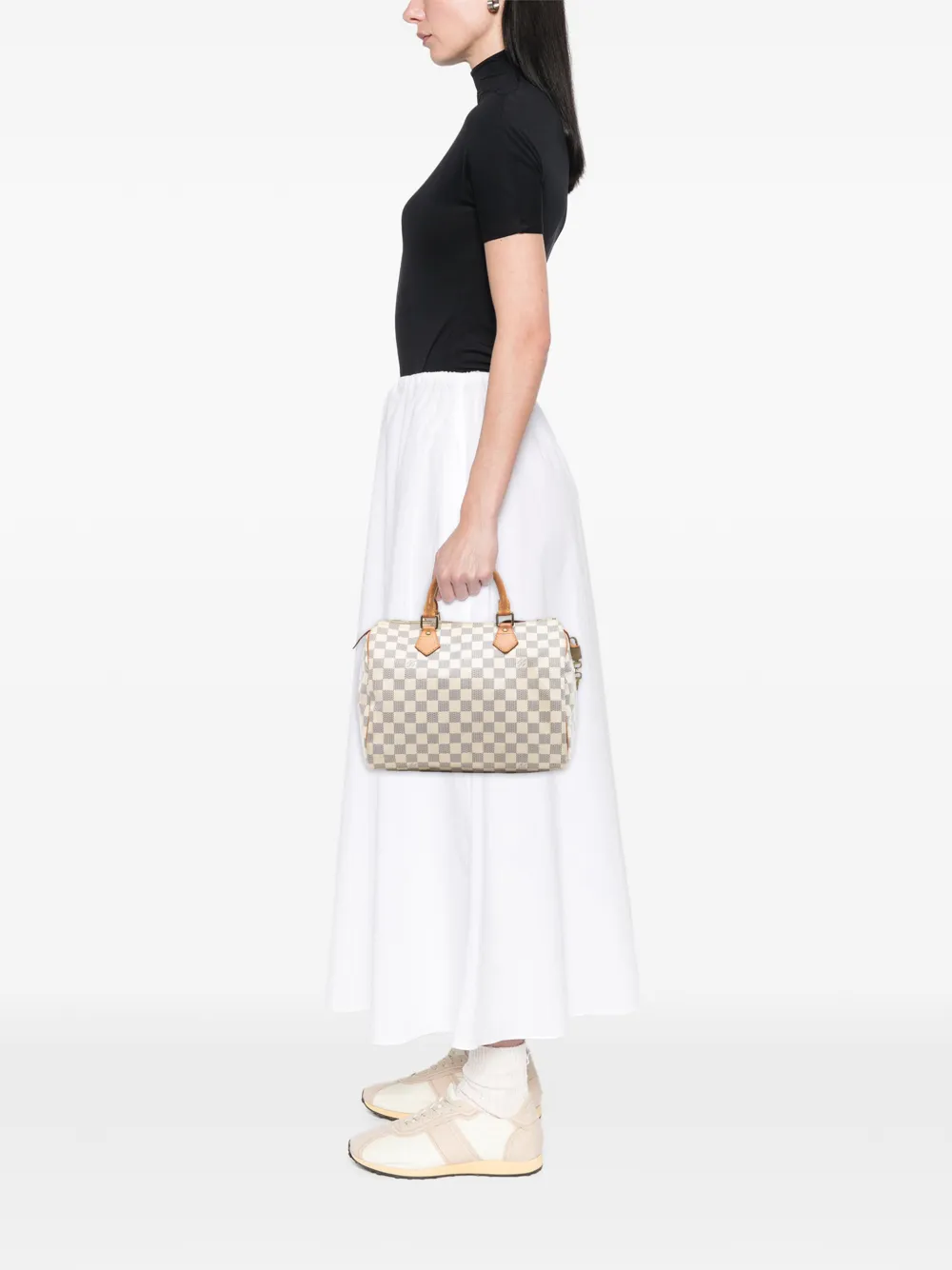 2012 Damier Azur Speedy 30 Boston Bag
