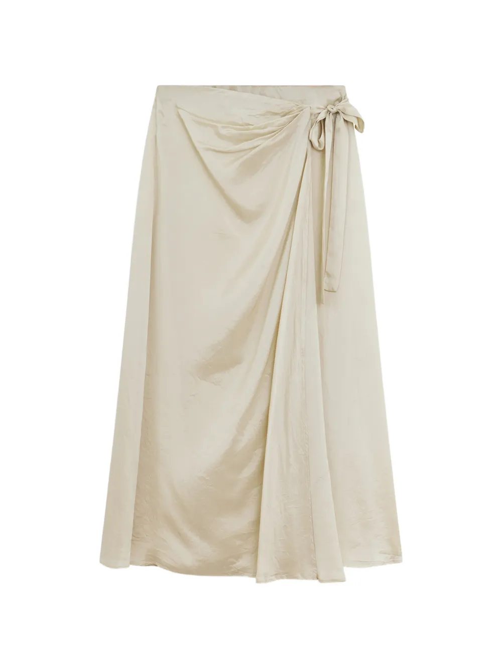 ASPESI knot tie midi skirt - Toni neutri