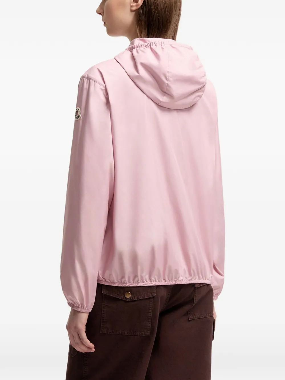 Moncler Jack met capuchon Roze