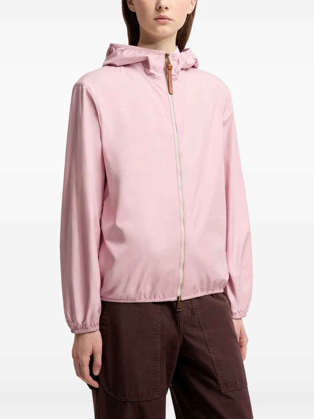 Moncler Jack met capuchon Roze