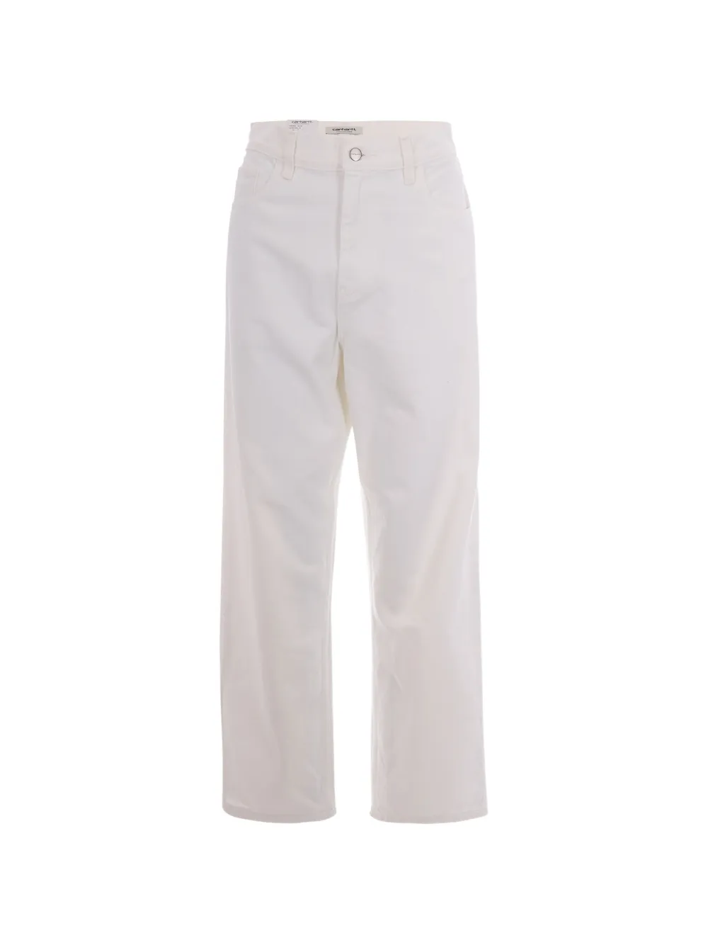 Carhartt WIP W' Brandon logo-patch jeans - Bianco