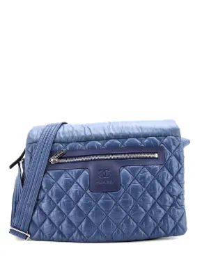 CHANEL Pre-Owned 1997 デニム マトラッセ ショルダーバッグ | ブルー