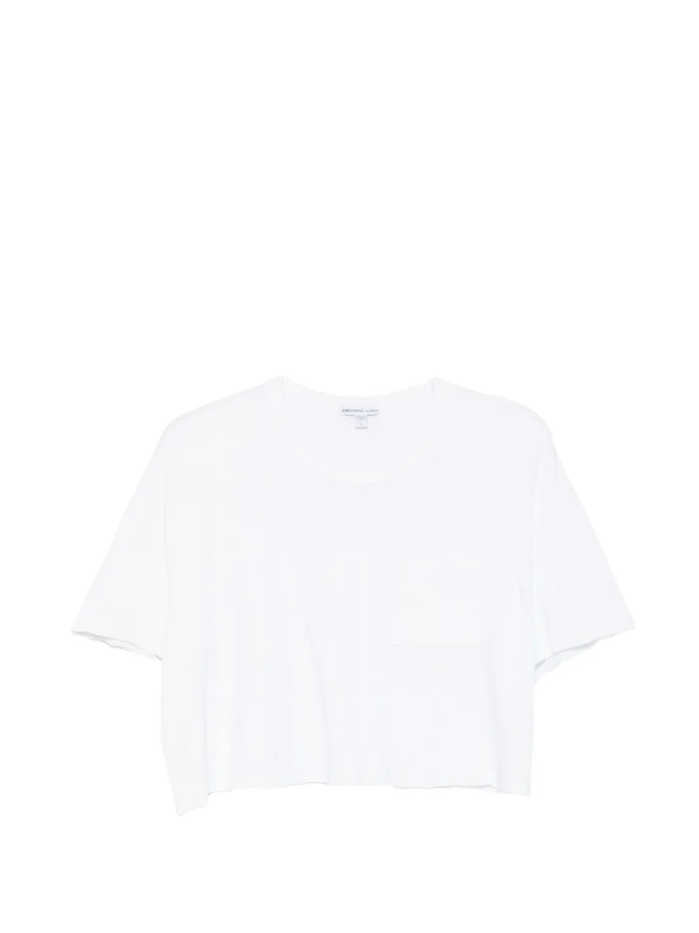 James Perse patch-pocket T-shirt - Bianco