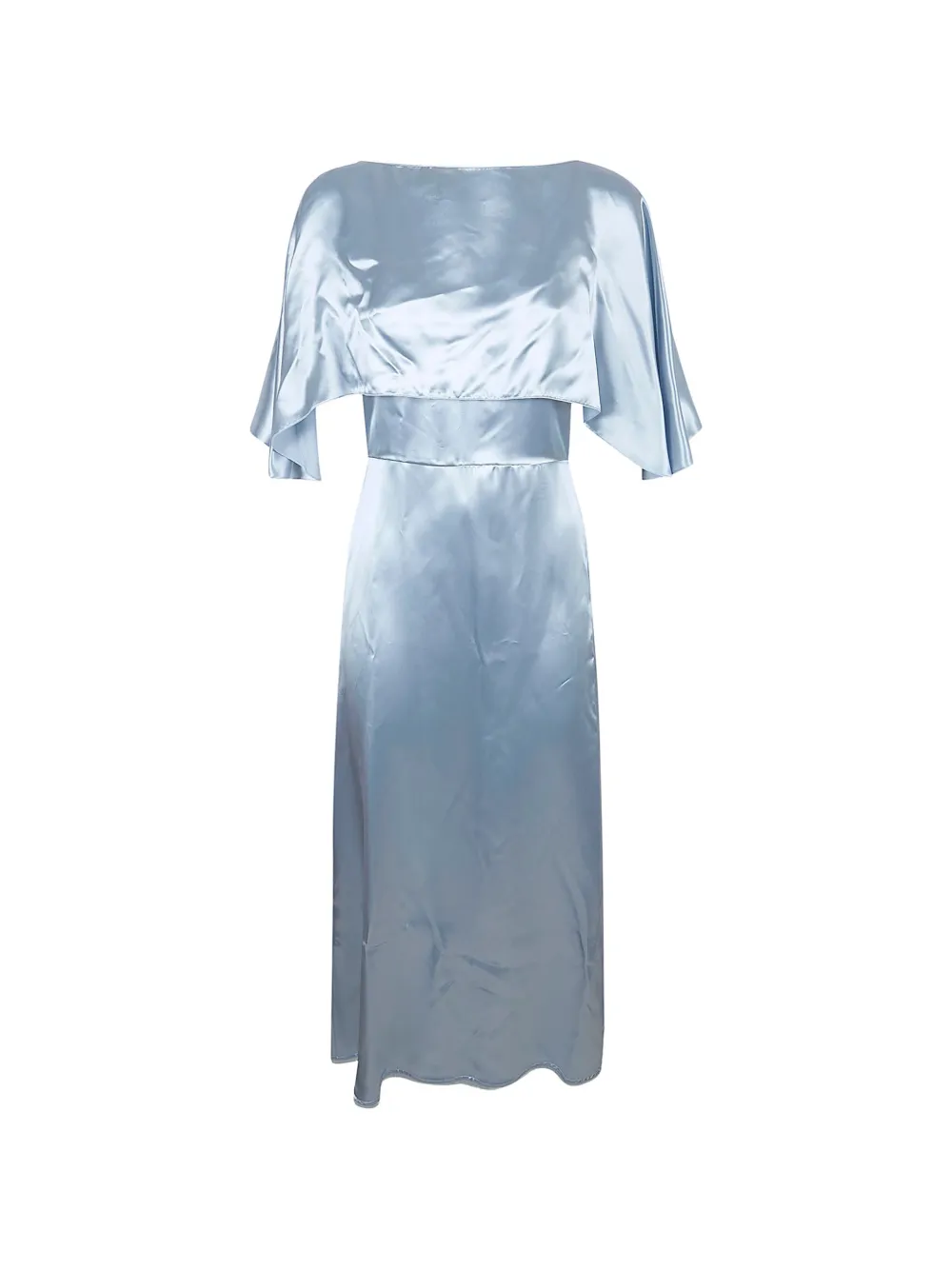 Fabiana Filippi cape dress - Blu