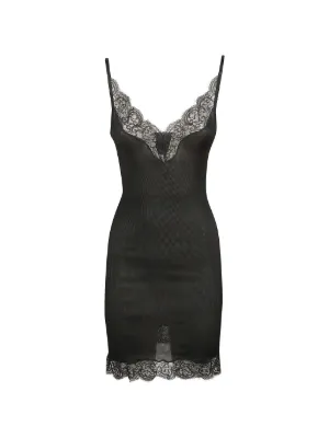 chinese dress ladies Nicole Bakti - 661 Off-Shoulder Lace Applique Cocktail Dress 4 / Navy main image 0