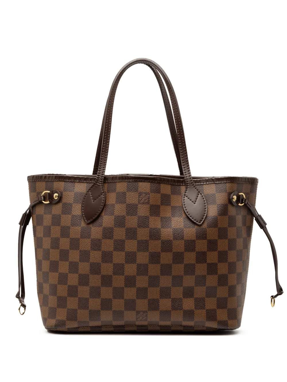 Louis Vuitton Pre-Owned 2008 Damier Ebene Neverfull PM tote bag - Marrone