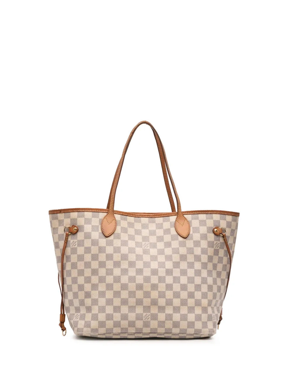 Louis Vuitton Pre-Owned 2012 Damier Azur Neverfull MM tote bag - Weiß