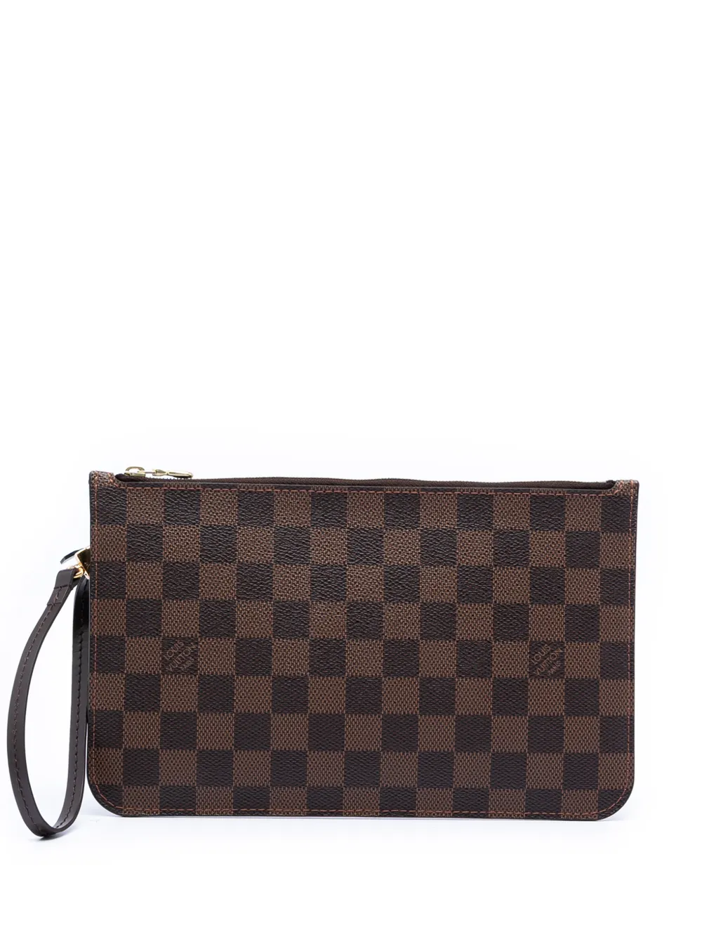 Louis Vuitton Pre-Owned 2017 Damier Ebene Neverfull MM pouch - Marrone