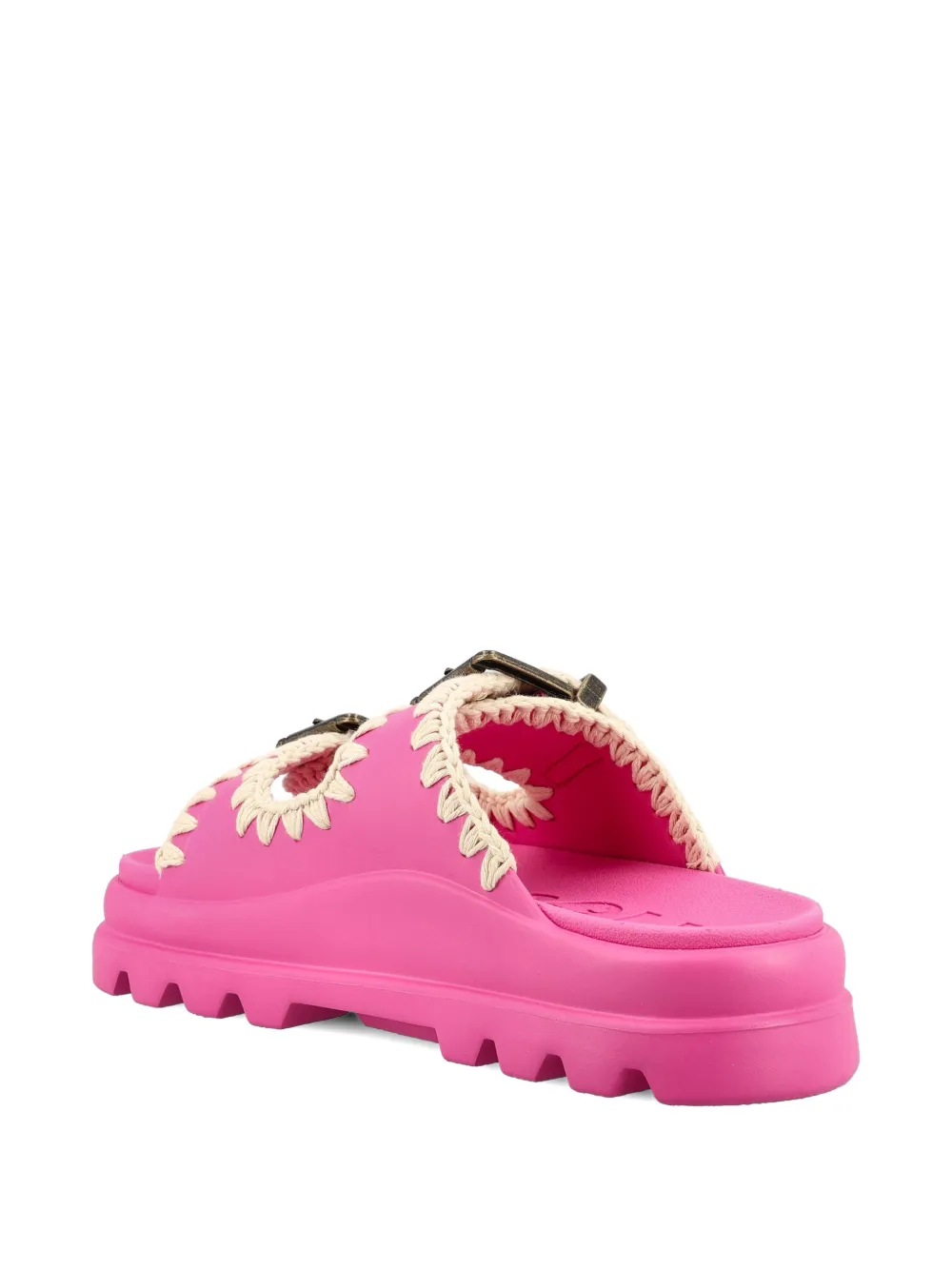 Mou Eva sandalen met gesp Roze