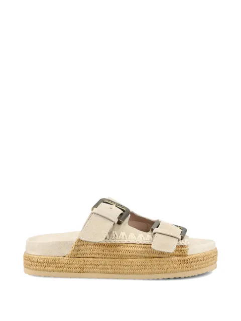 Mou buckle platform sandals