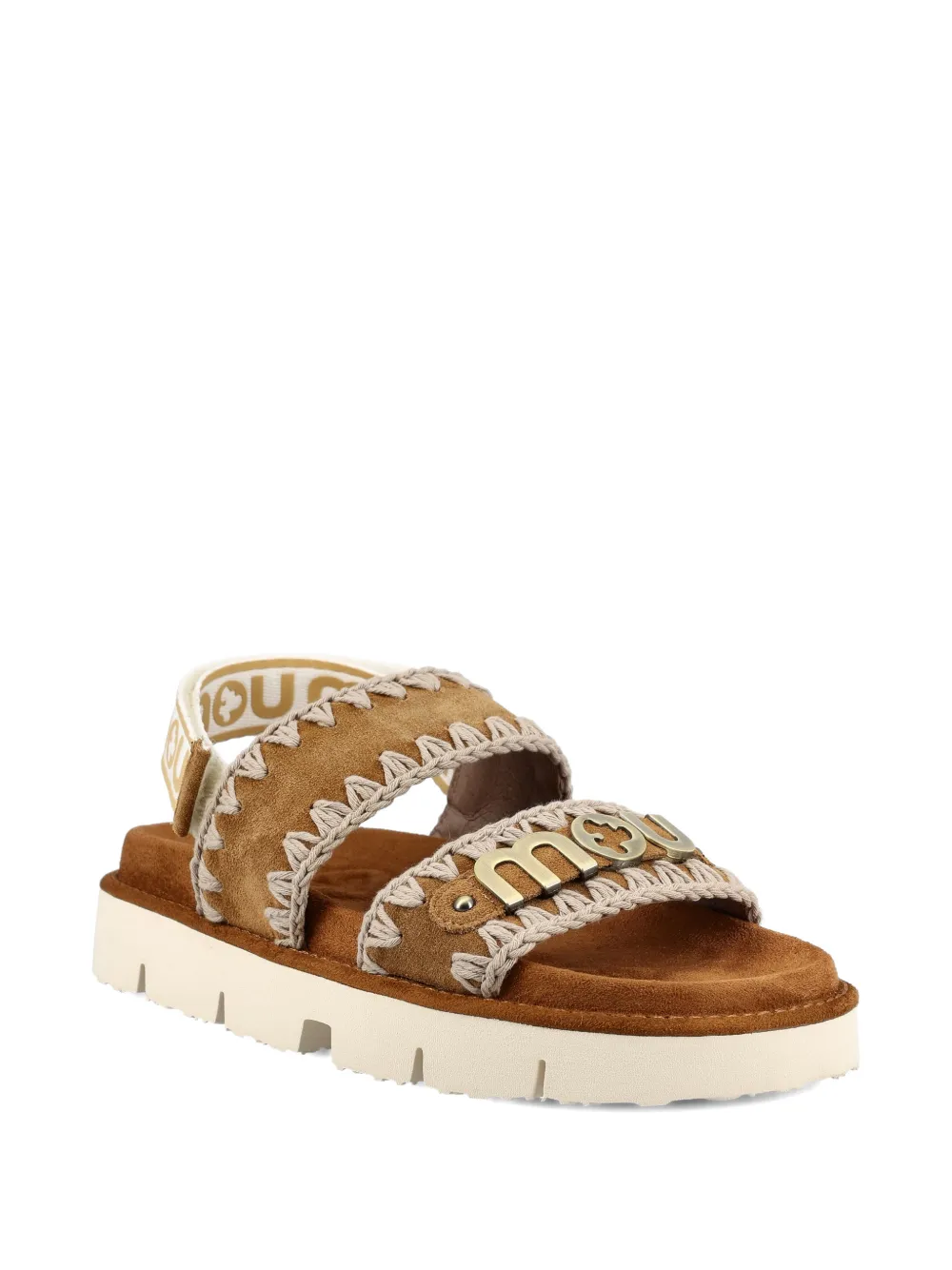 Mou logo-appliqué sandals Bruin