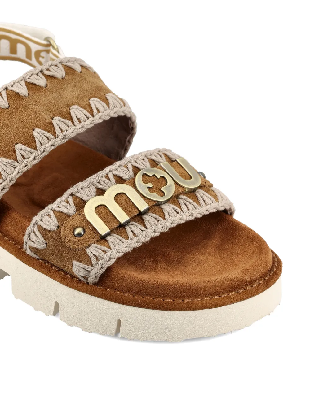 Mou logo-appliqué sandals Bruin